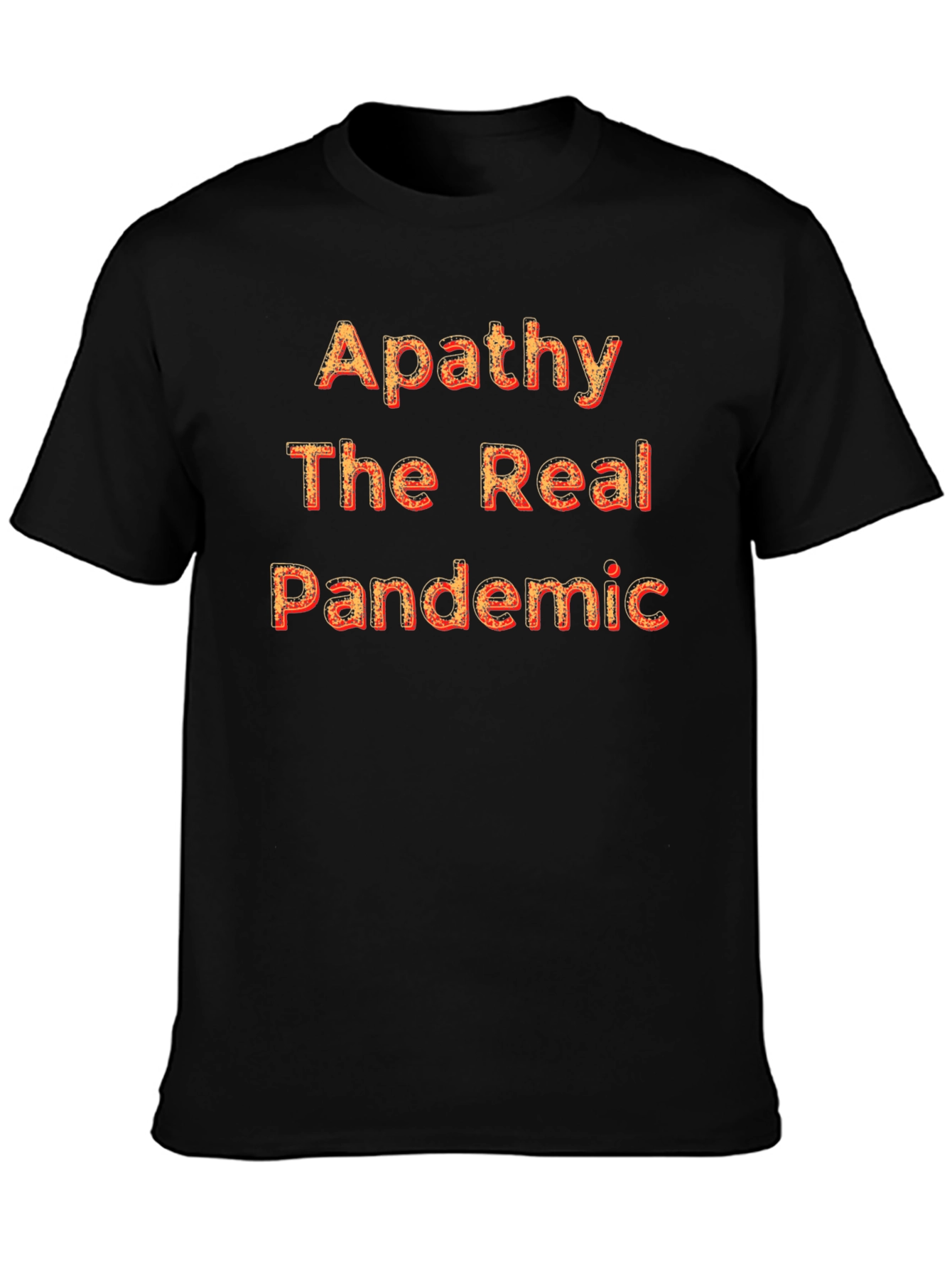 Apathy Pandemic Black Graphic Tee