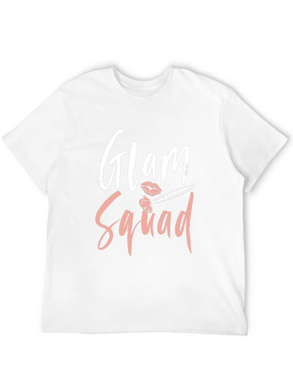 Glam Squad Black Graphic T-Shirt