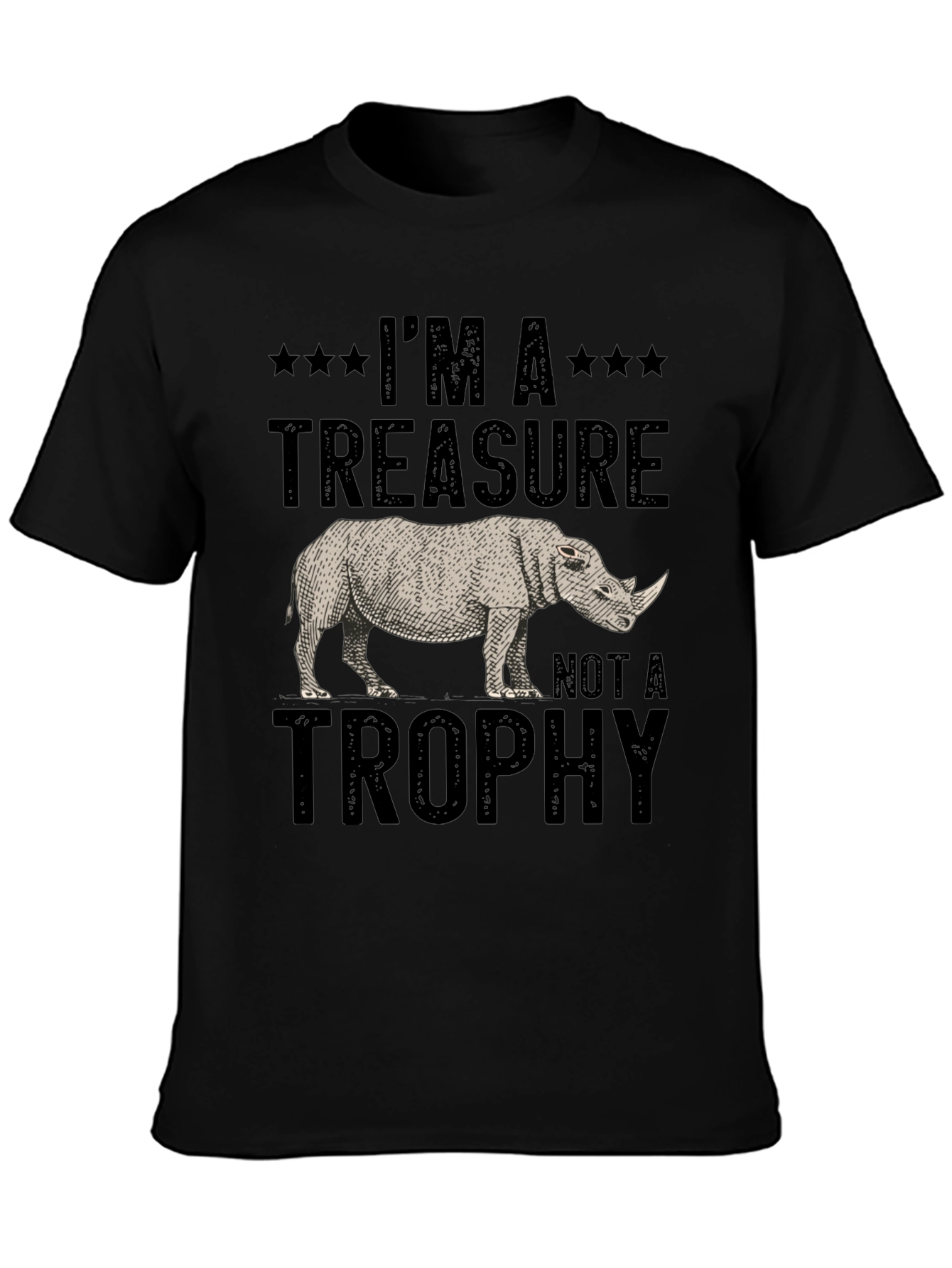 Rhino Treasure T-Shirt - Wildlife Conservation Tee