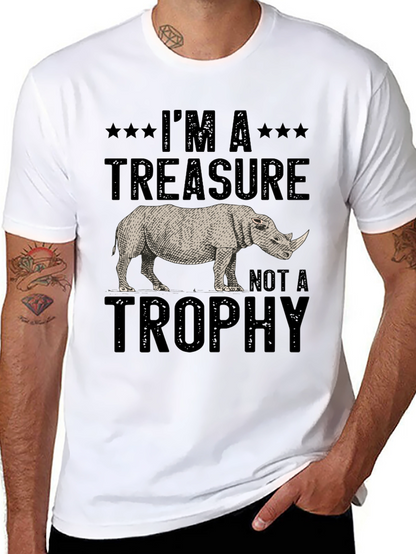 Rhino Treasure T-Shirt - Wildlife Conservation Tee