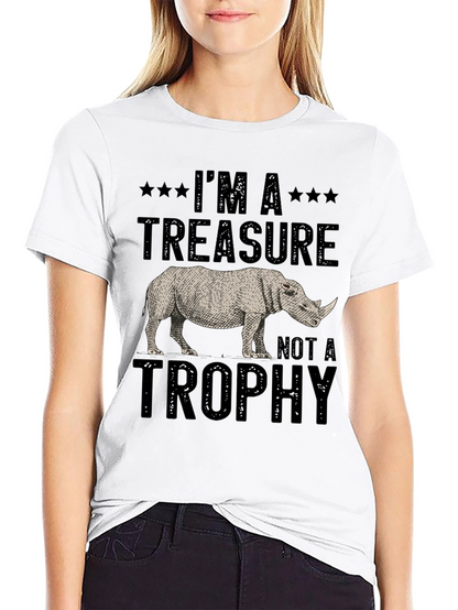 Rhino Treasure T-Shirt - Wildlife Conservation Tee