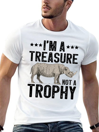 Rhino Treasure T-Shirt - Wildlife Conservation Tee