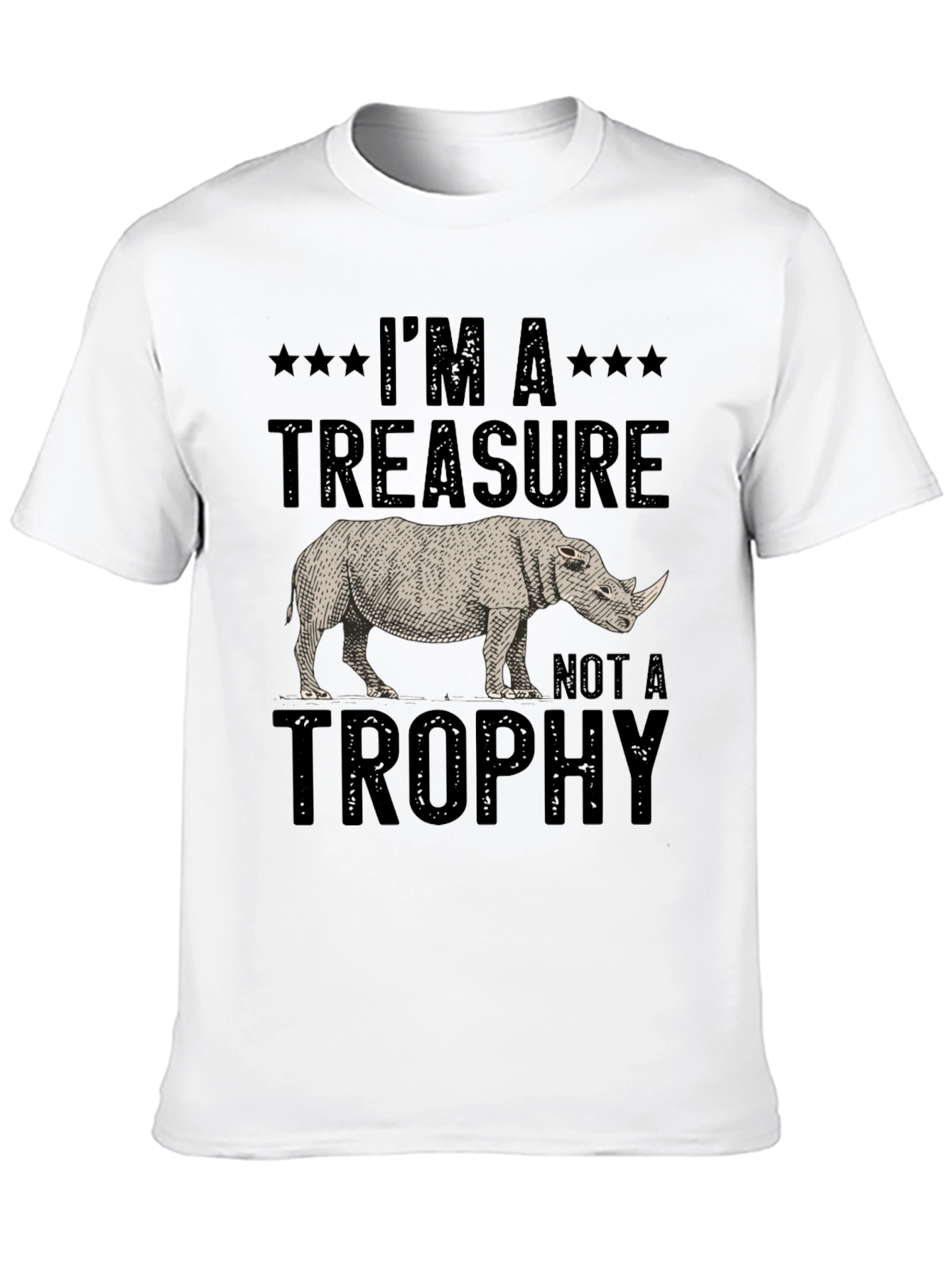 Rhino Treasure T-Shirt - Wildlife Conservation Tee