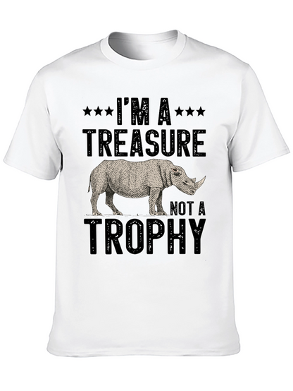 Rhino Treasure T-Shirt - Wildlife Conservation Tee
