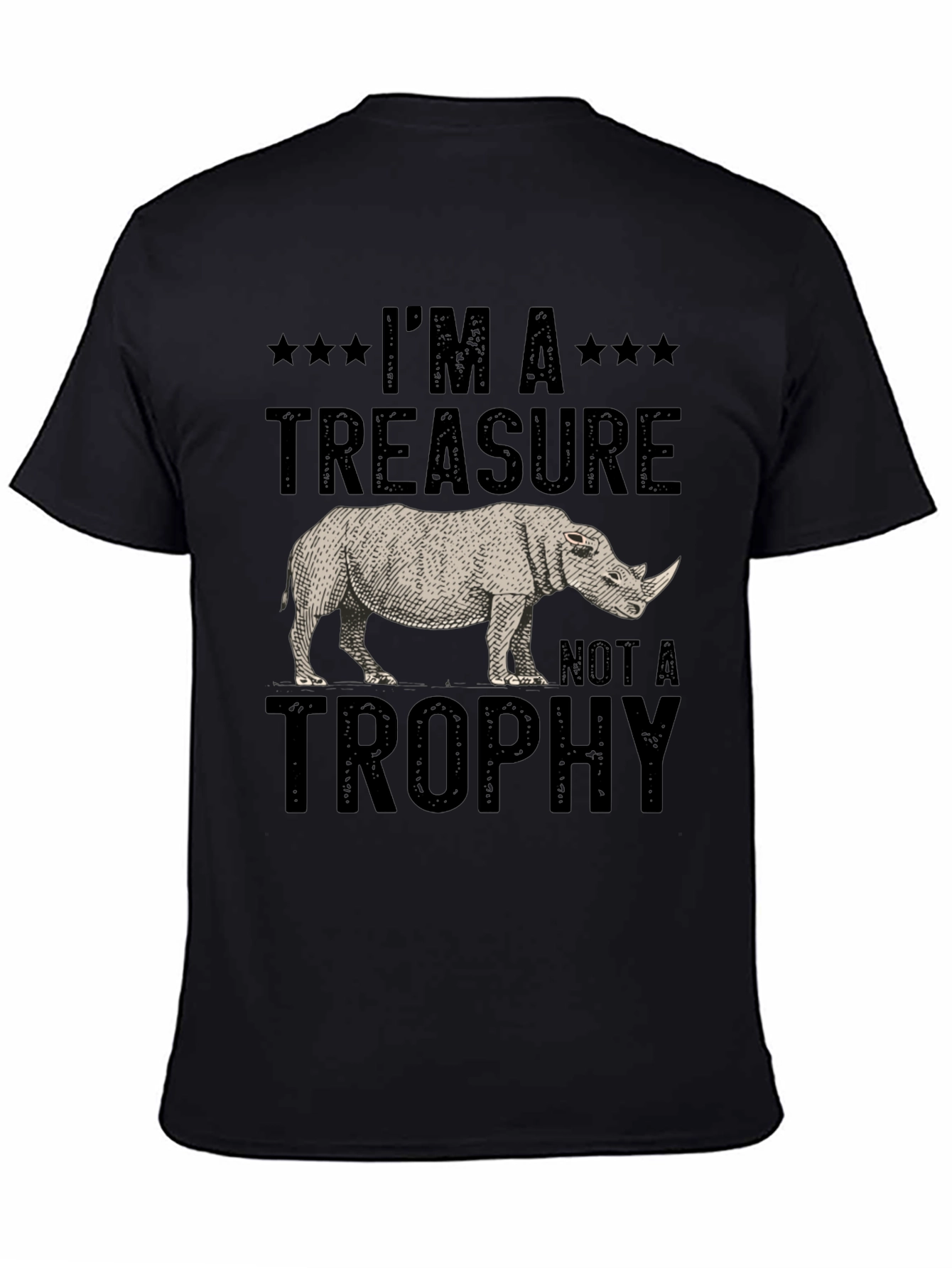 Rhino Treasure T-Shirt - Wildlife Conservation Tee