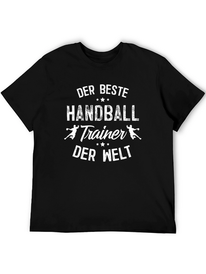 Handball Trainer T-Shirt - Der Beste Der Welt