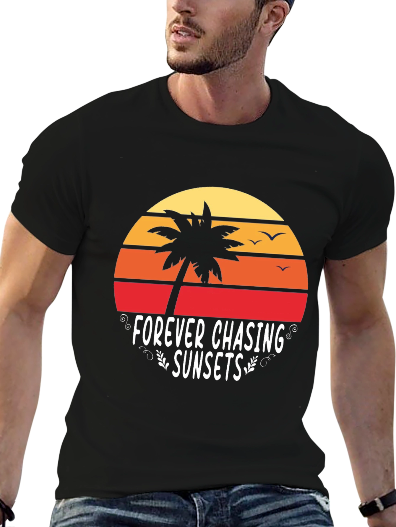 Forever Chasing Sunsets Graphic Tee
