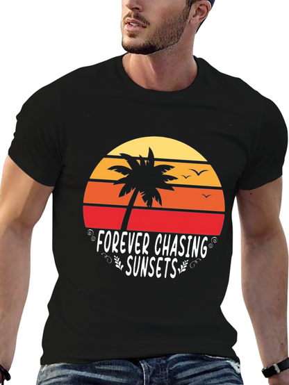 Forever Chasing Sunsets Graphic Tee