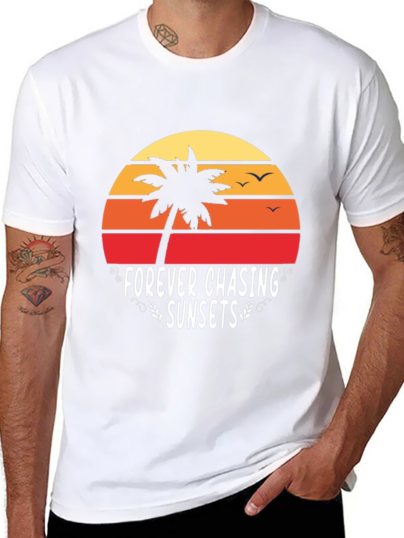 Forever Chasing Sunsets Graphic Tee