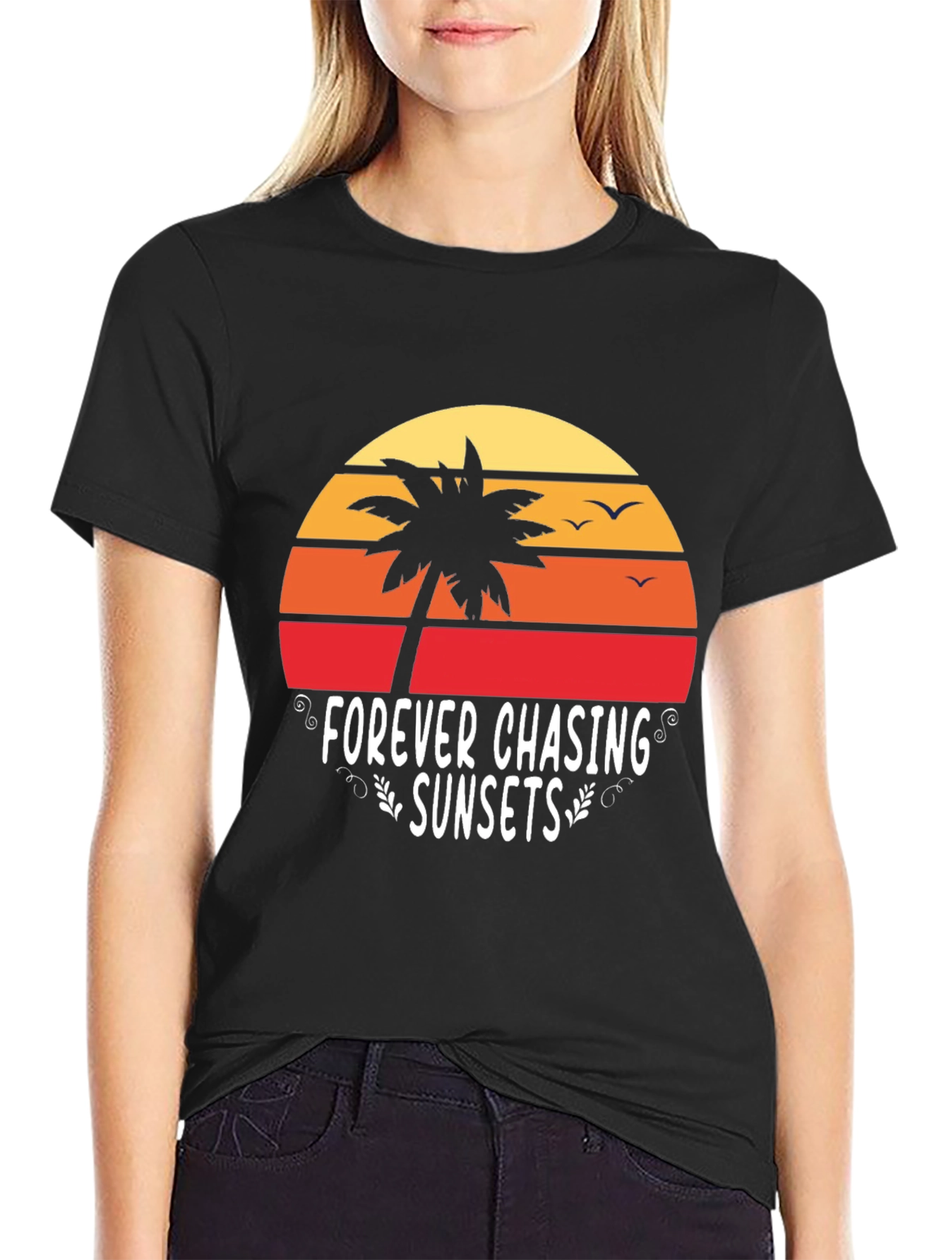 Forever Chasing Sunsets Graphic Tee