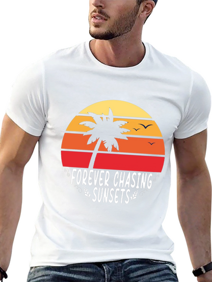 Forever Chasing Sunsets Graphic Tee