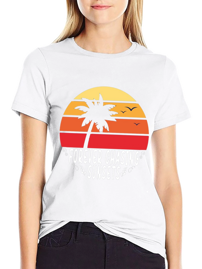 Forever Chasing Sunsets Graphic Tee