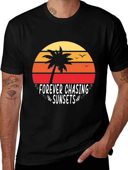 Forever Chasing Sunsets Graphic Tee