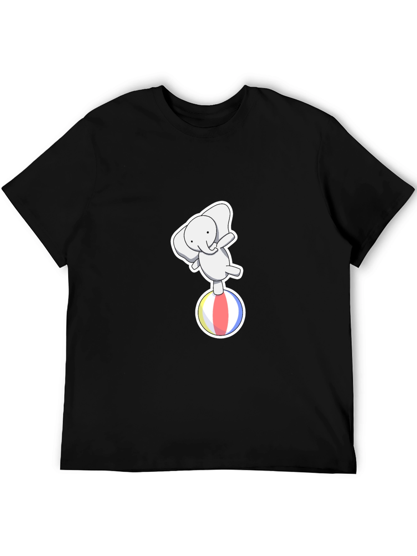 Elephant on Ball Graphic Tee