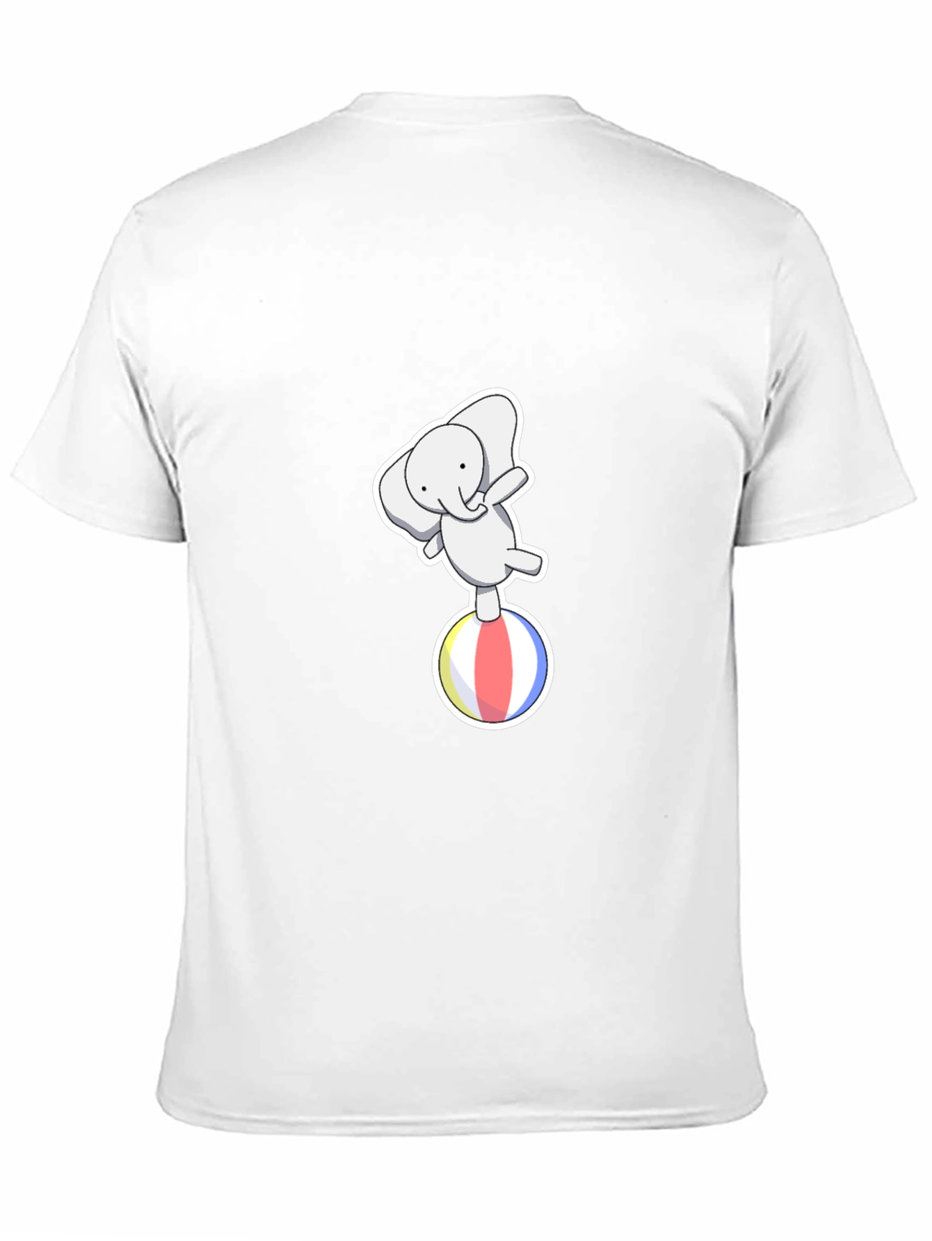 Elephant on Ball Graphic Tee