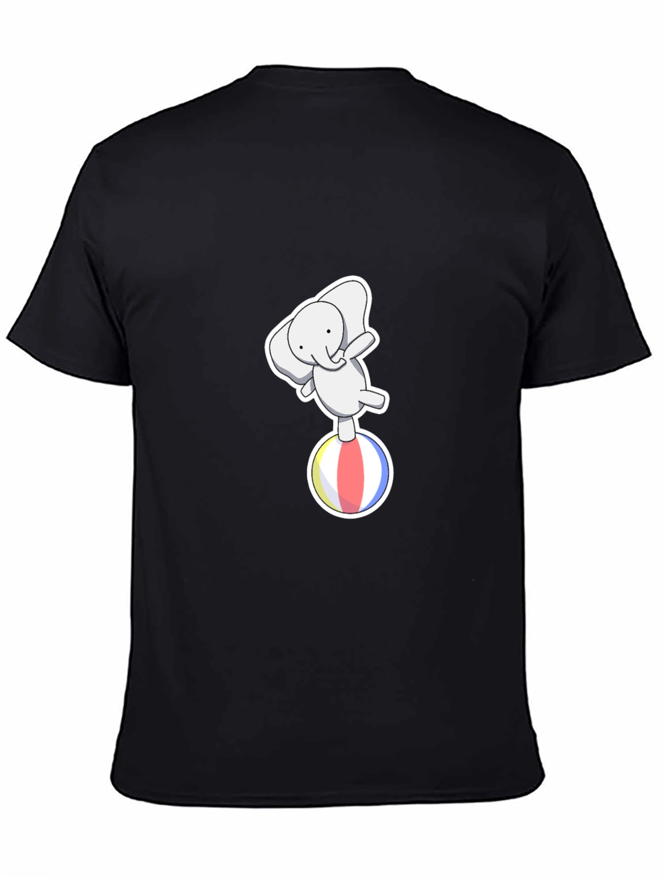 Elephant on Ball Graphic Tee