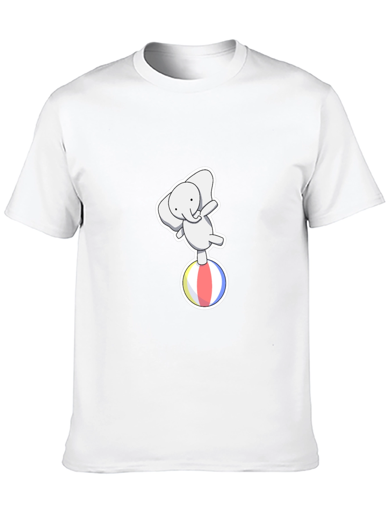Elephant on Ball Graphic Tee