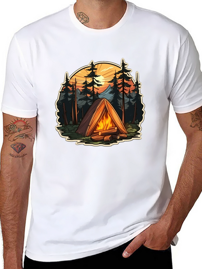 Campfire T-Shirt: Adventure Awaits