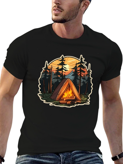 Campfire T-Shirt: Adventure Awaits