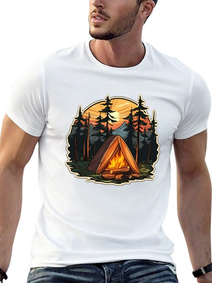 Campfire T-Shirt: Adventure Awaits