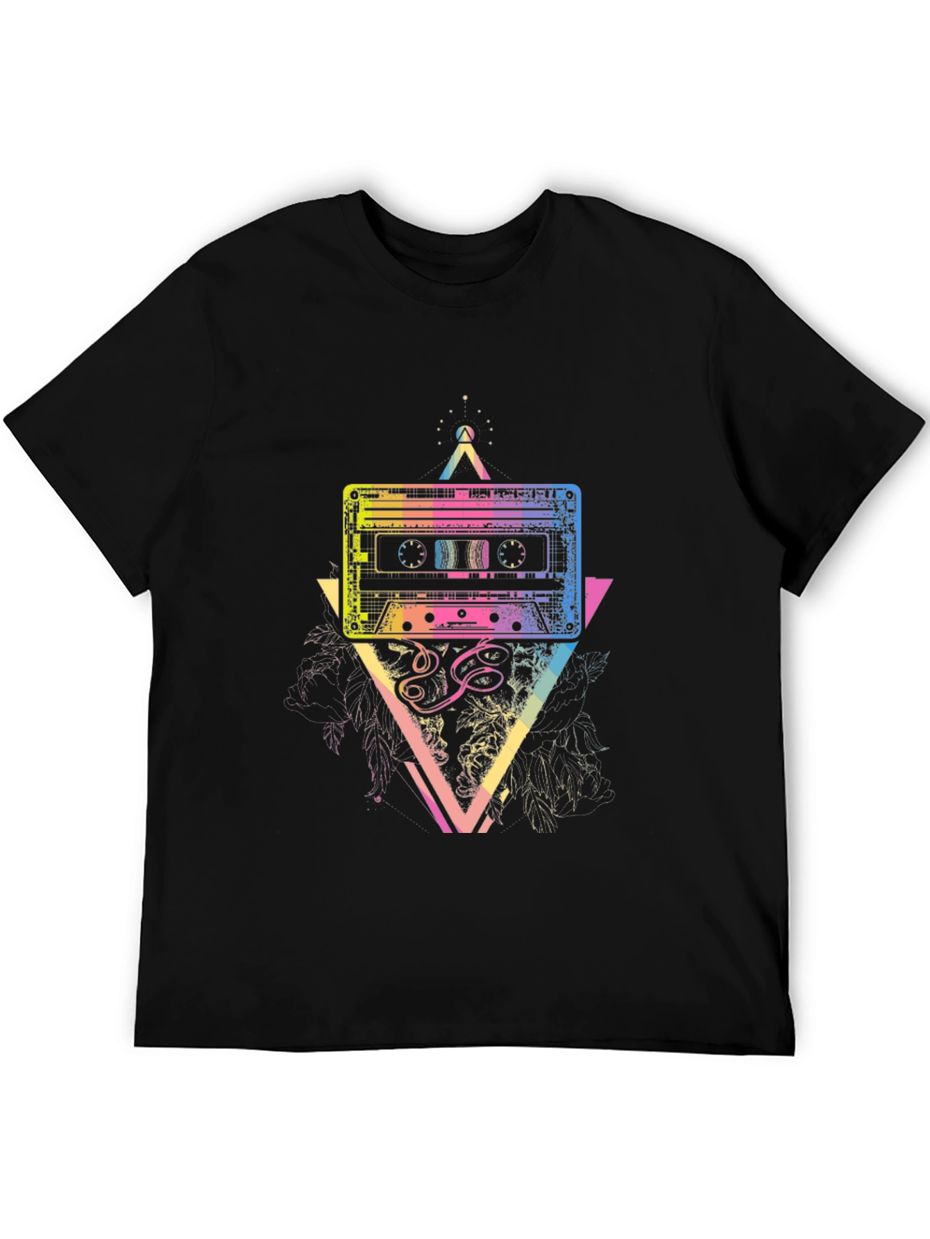 Retro Cassette Graphic T-Shirt