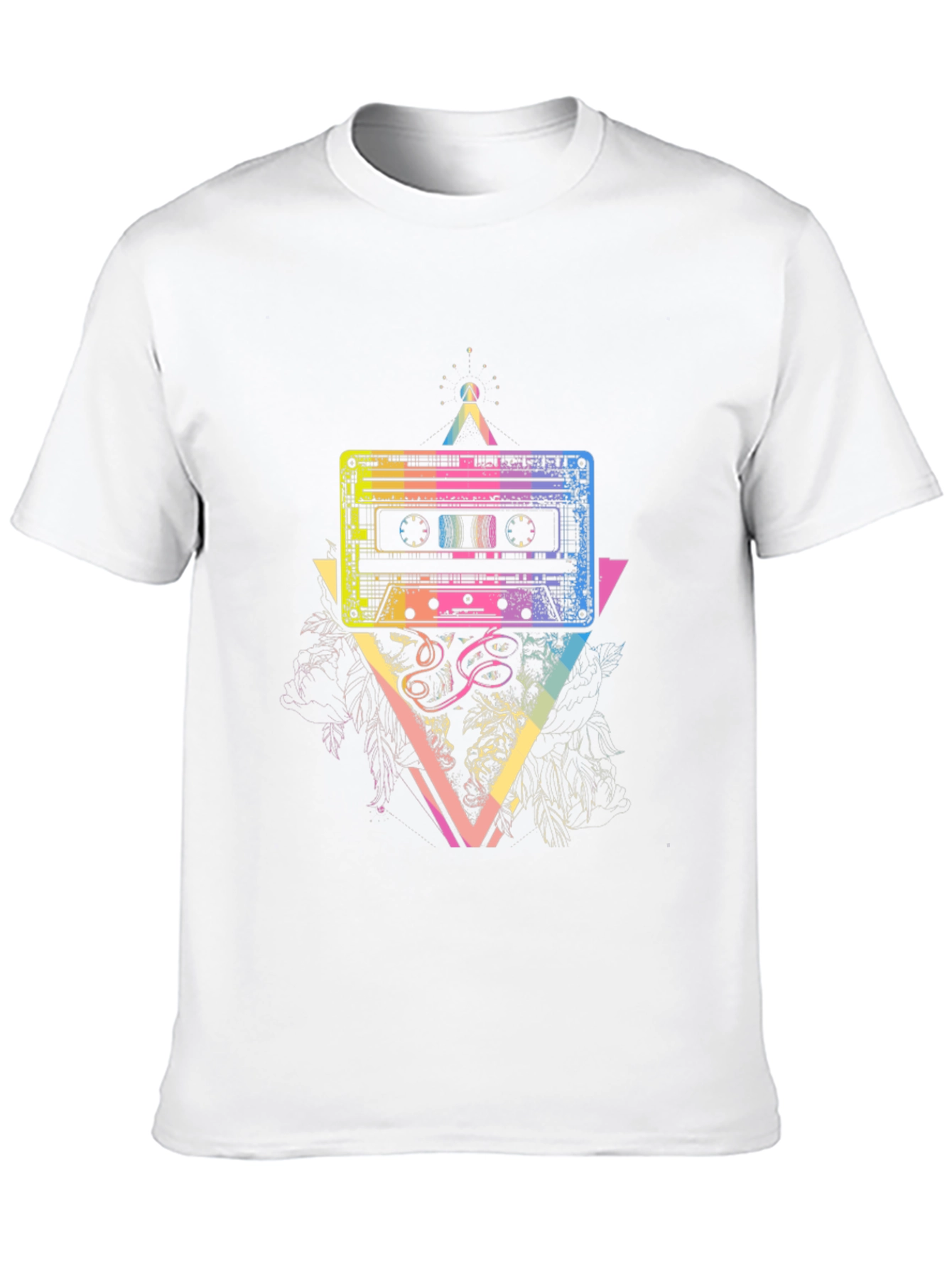 Retro Cassette Graphic T-Shirt