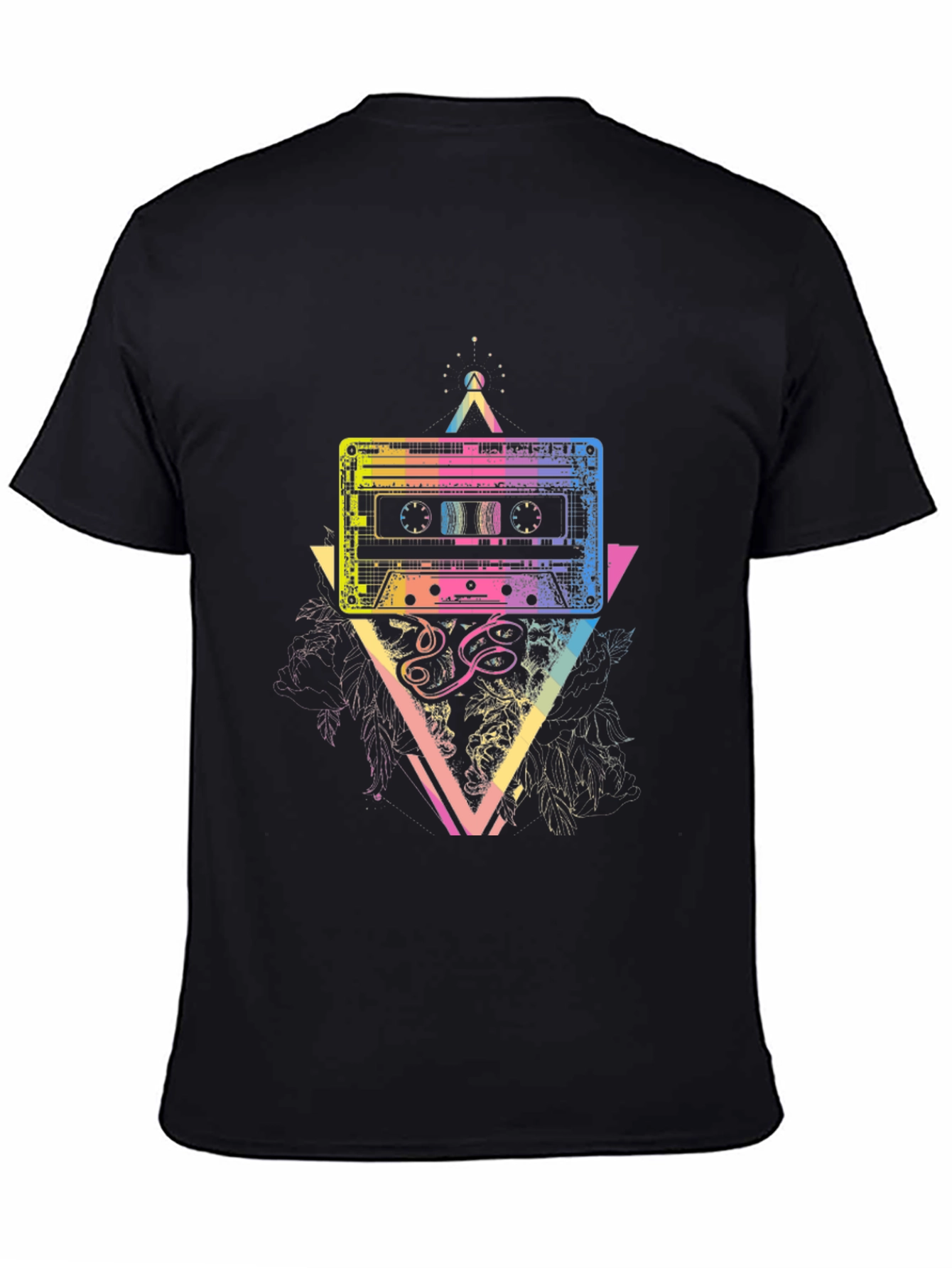 Retro Cassette Graphic T-Shirt