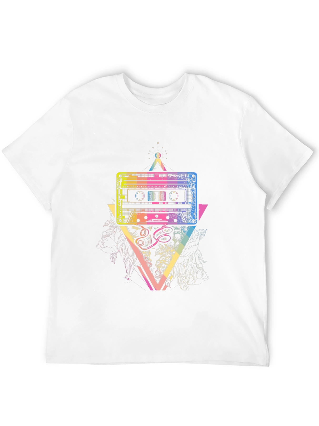 Retro Cassette Graphic T-Shirt
