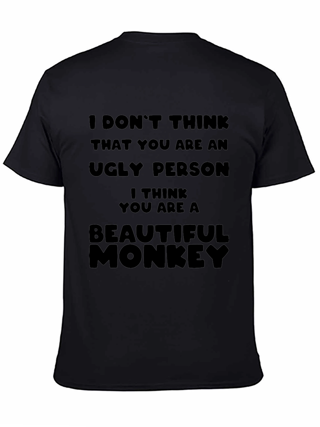Funny Monkey Graphic T-Shirt
