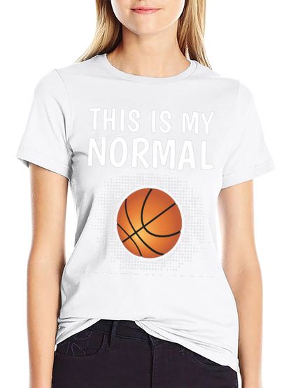 Basketball Coach T-Shirt - This is My Normal