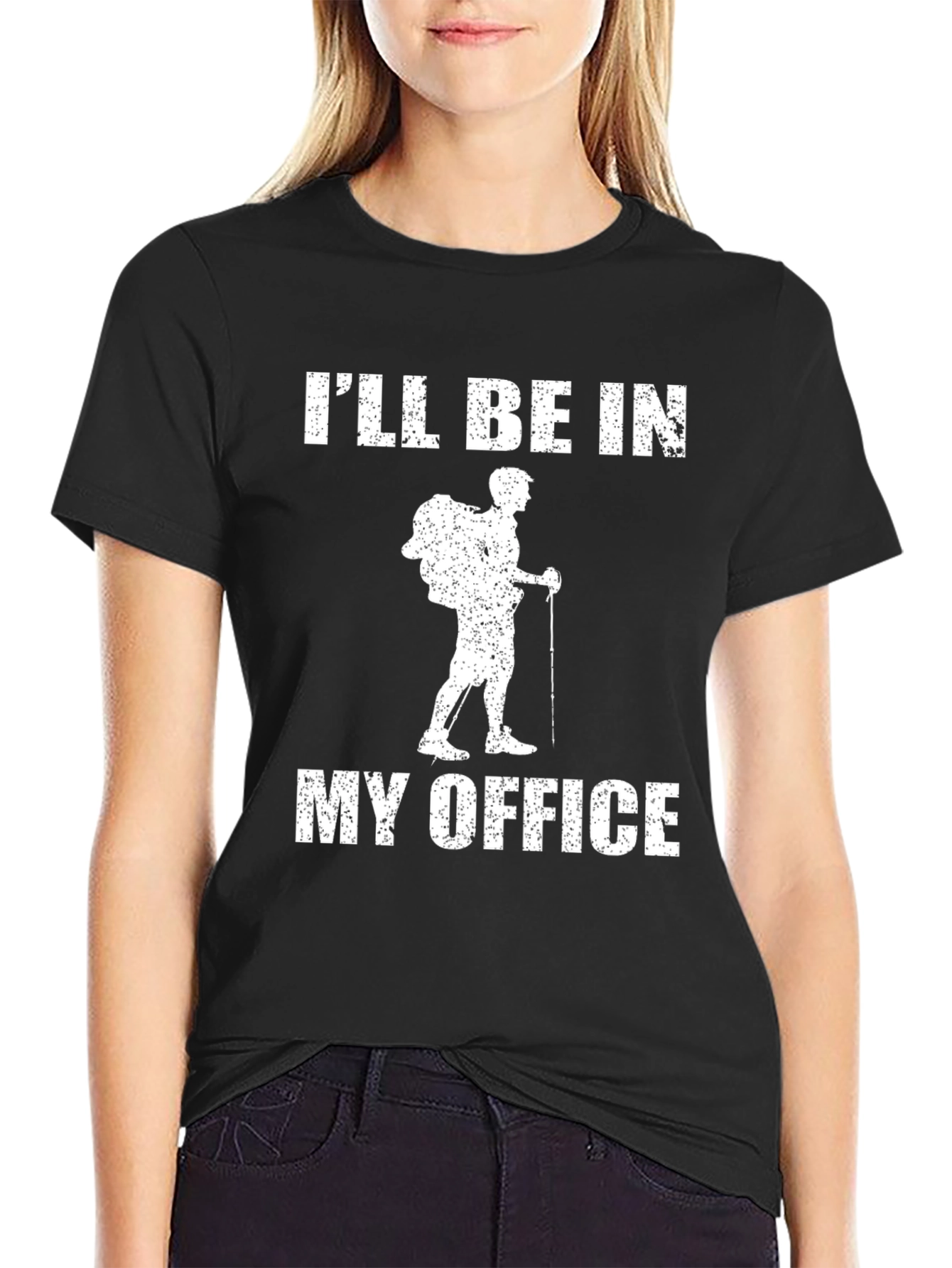 Hikers Office T-Shirt - Adventure Calling!