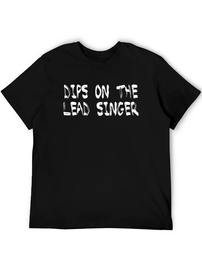 Dibs on the Lead Singer Black Crew Neck T-Shirt