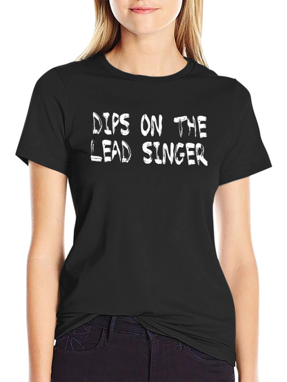 Dibs on the Lead Singer Black Crew Neck T-Shirt