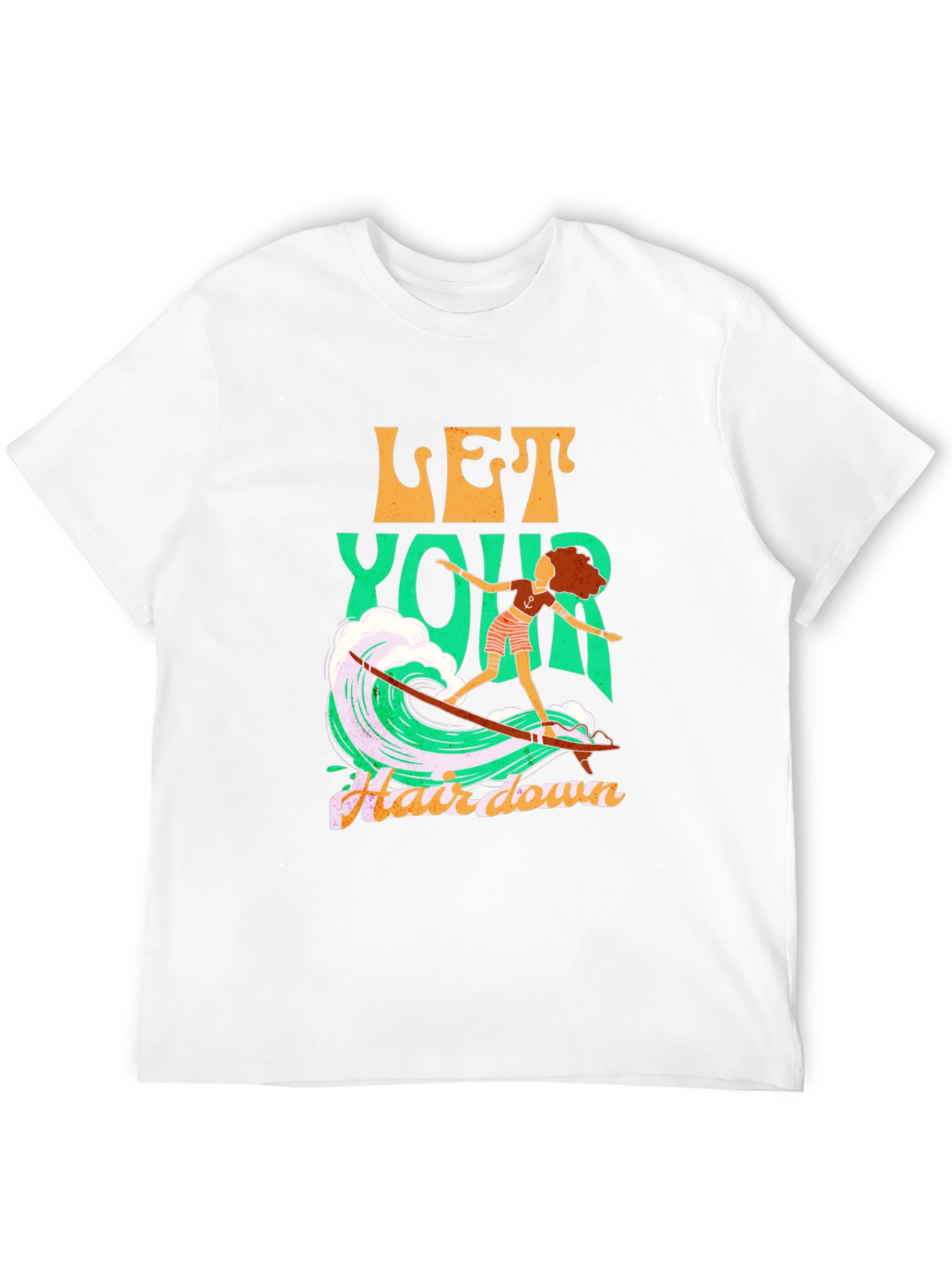 Surfs Up Tee - Let Your Hair Down