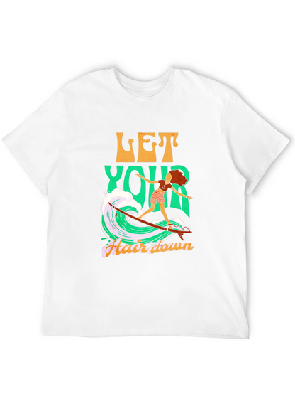 Surfs Up Tee - Let Your Hair Down