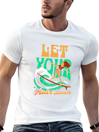 Surfs Up Tee - Let Your Hair Down