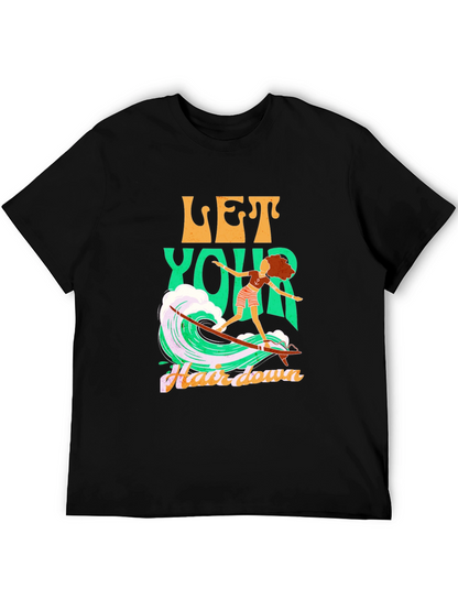 Surfs Up Tee - Let Your Hair Down