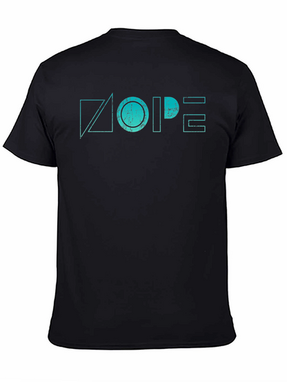 Geometric NOPE Graphic Tee