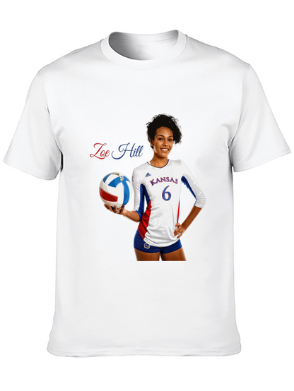 Zoe Hill Volleyball Fan T-Shirt