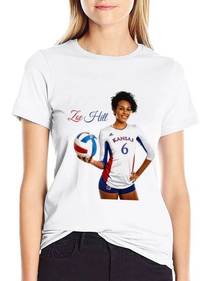 Zoe Hill Volleyball Fan T-Shirt
