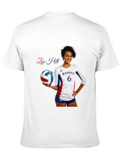 Zoe Hill Volleyball Fan T-Shirt