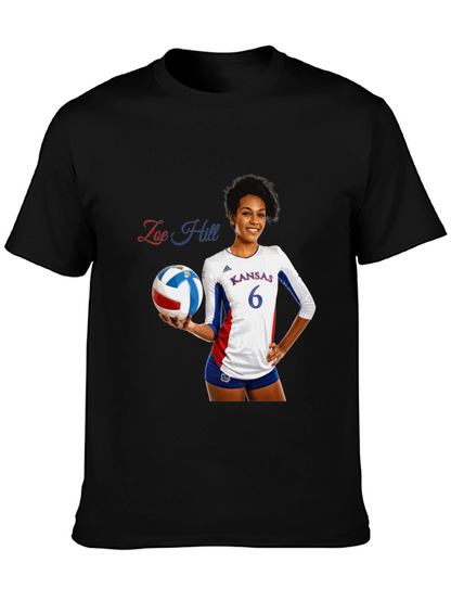 Zoe Hill Volleyball Fan T-Shirt
