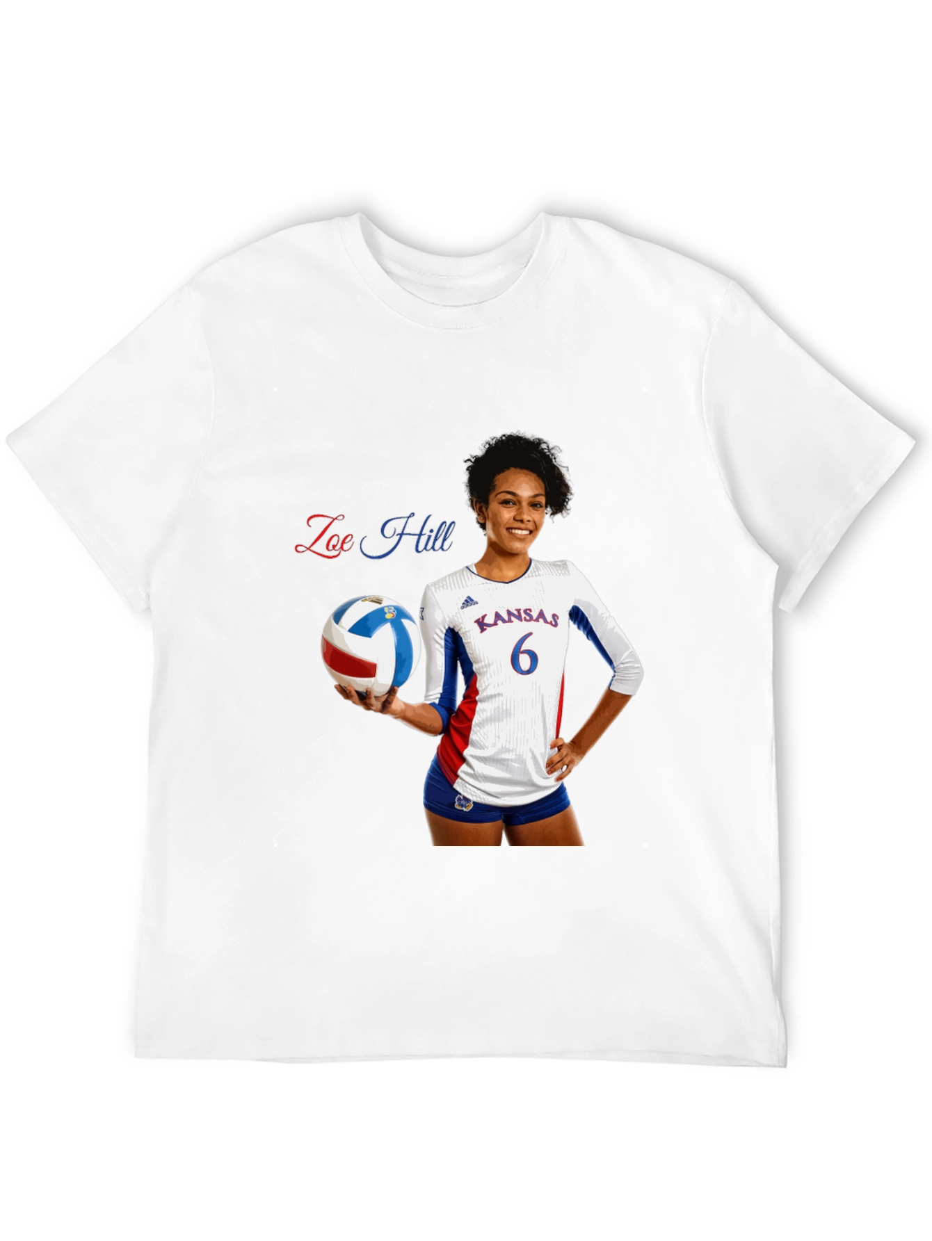Zoe Hill Volleyball Fan T-Shirt