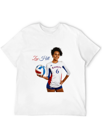 Zoe Hill Volleyball Fan T-Shirt
