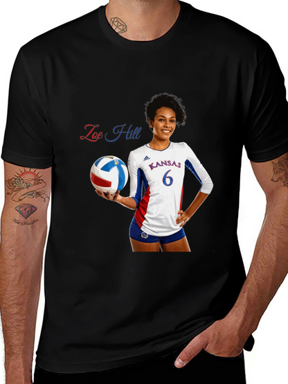 Zoe Hill Volleyball Fan T-Shirt