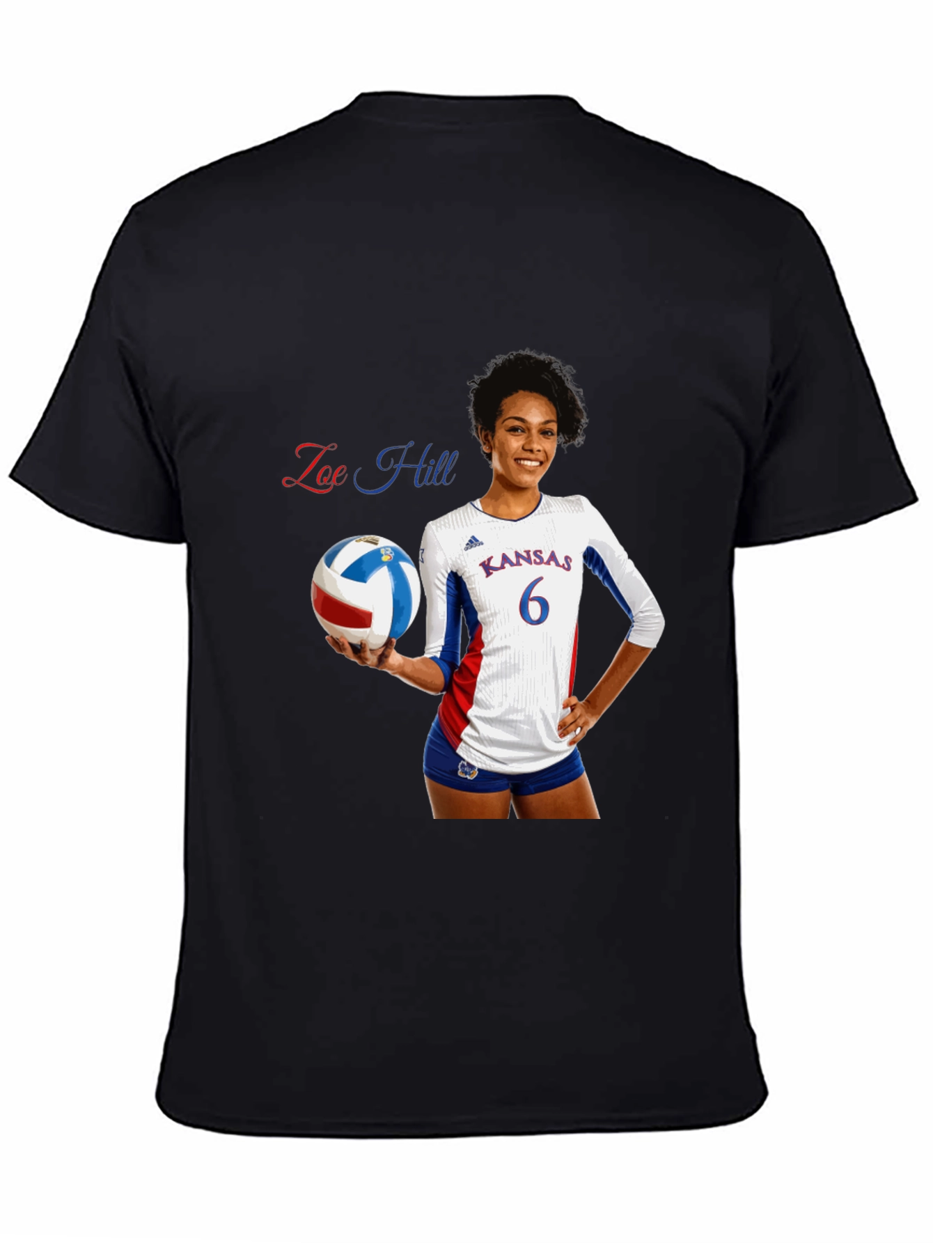 Zoe Hill Volleyball Fan T-Shirt