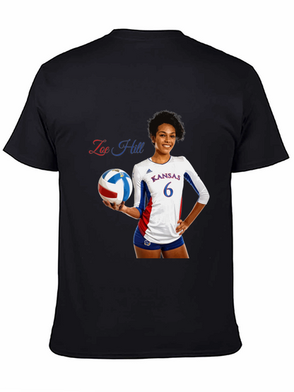 Zoe Hill Volleyball Fan T-Shirt