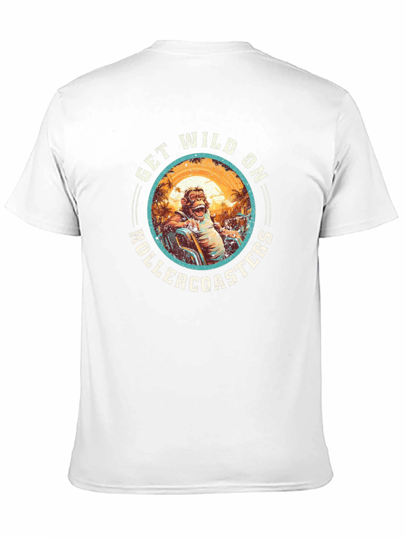 Get Wild On Rollercoasters Graphic T-Shirt