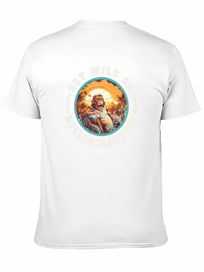 Get Wild On Rollercoasters Graphic T-Shirt