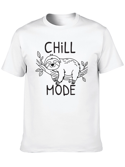 Chill Mode Sloth T-Shirt - Relaxed Fit